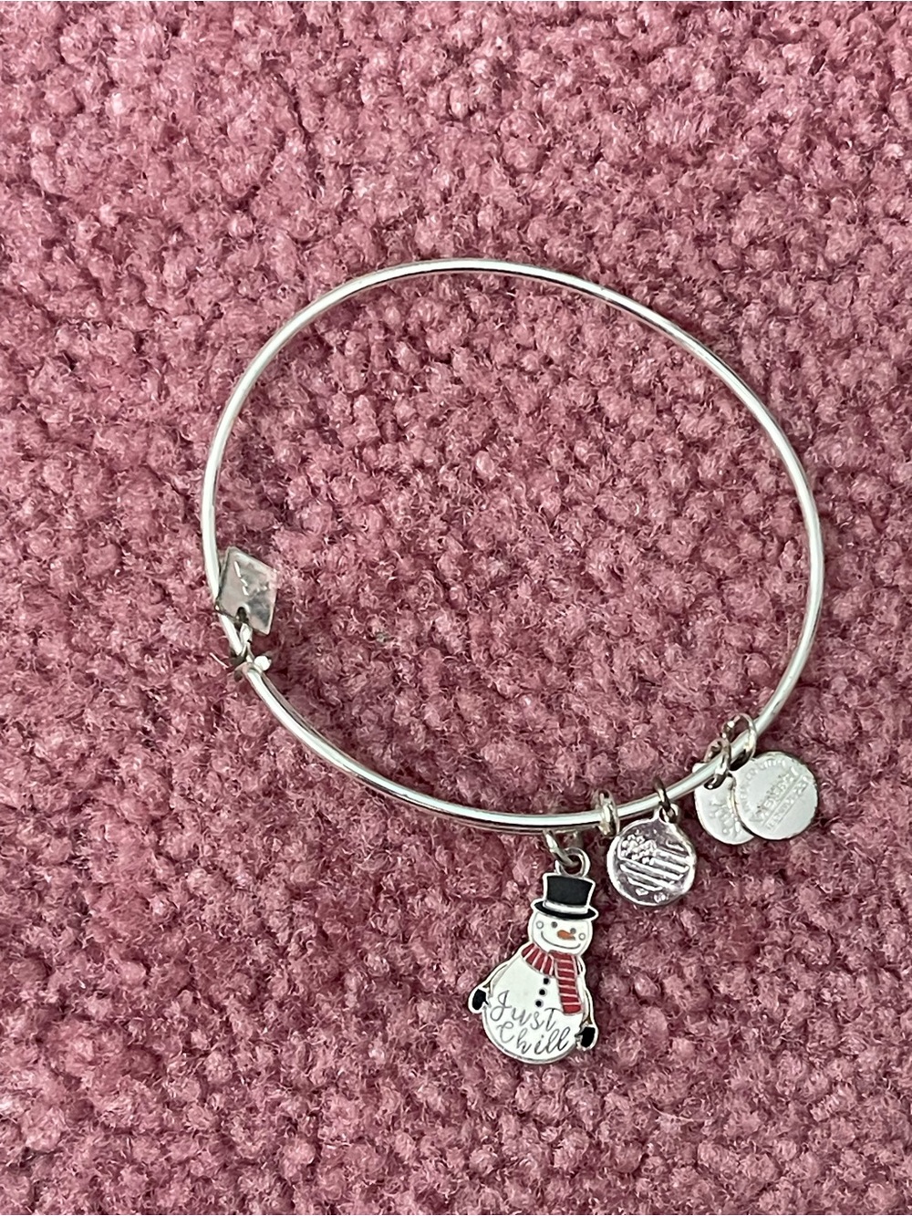 Alex & Ani Silver bangle